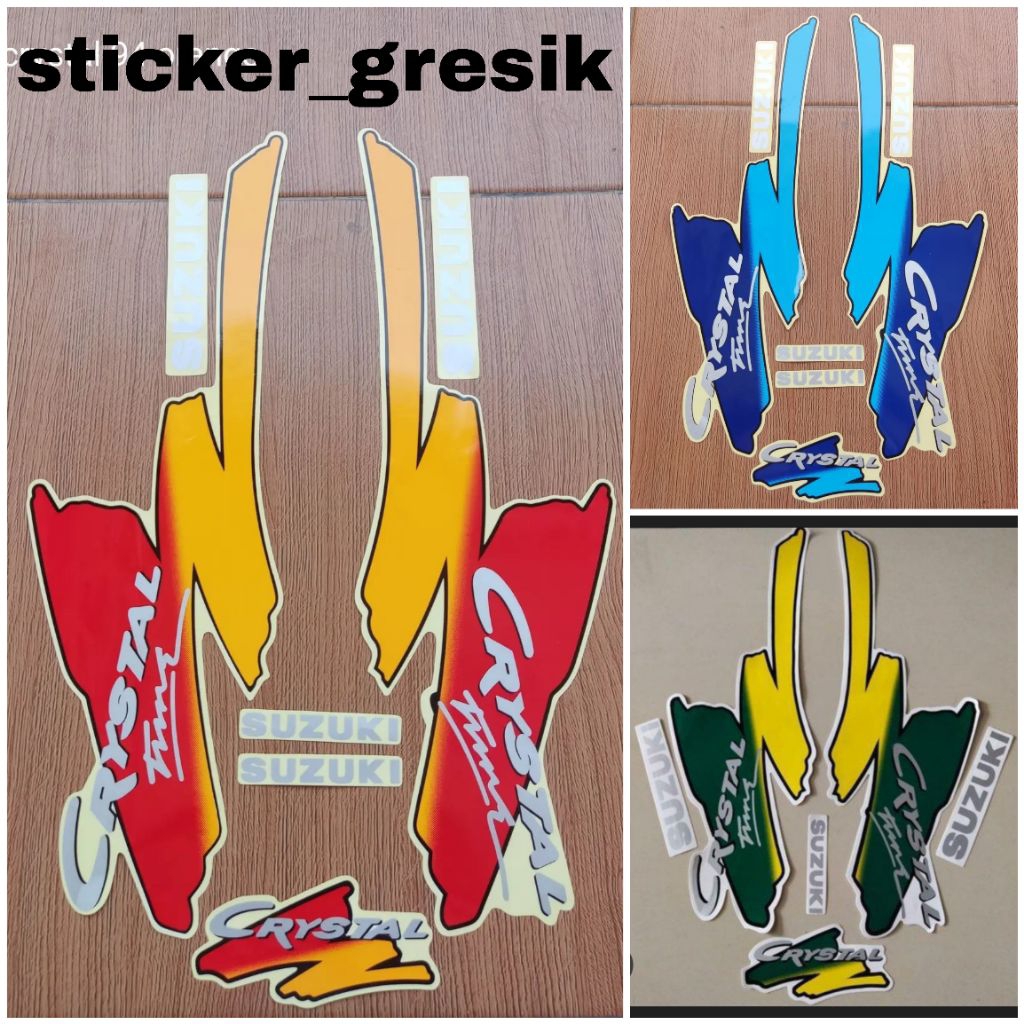 สติ๊กเกอร์ Striping Lis Suzuki Crystal Tune