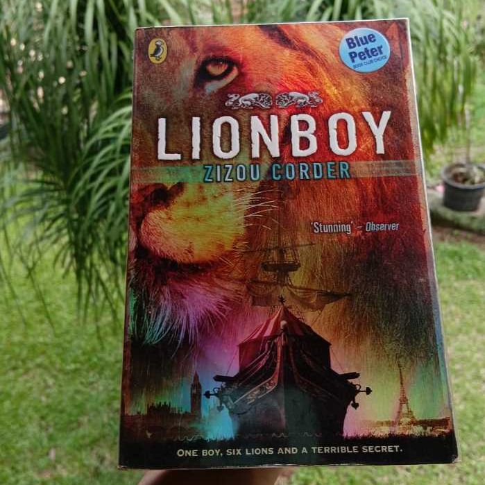 Lionboy ZiZou Corder Novel Fantasy Kids English Preloved