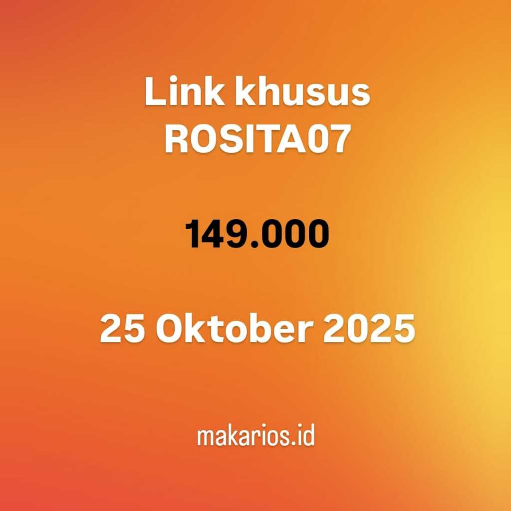 LINK ROSITA07, 25 OCTOBER 2025