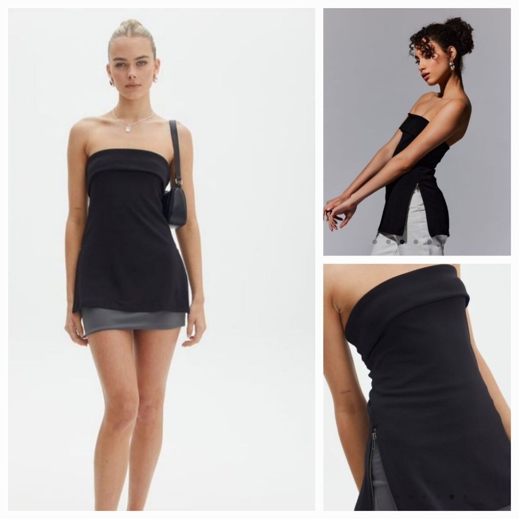 GLASSONS เสื้อเกาะอกมีซิปแบบพับได้