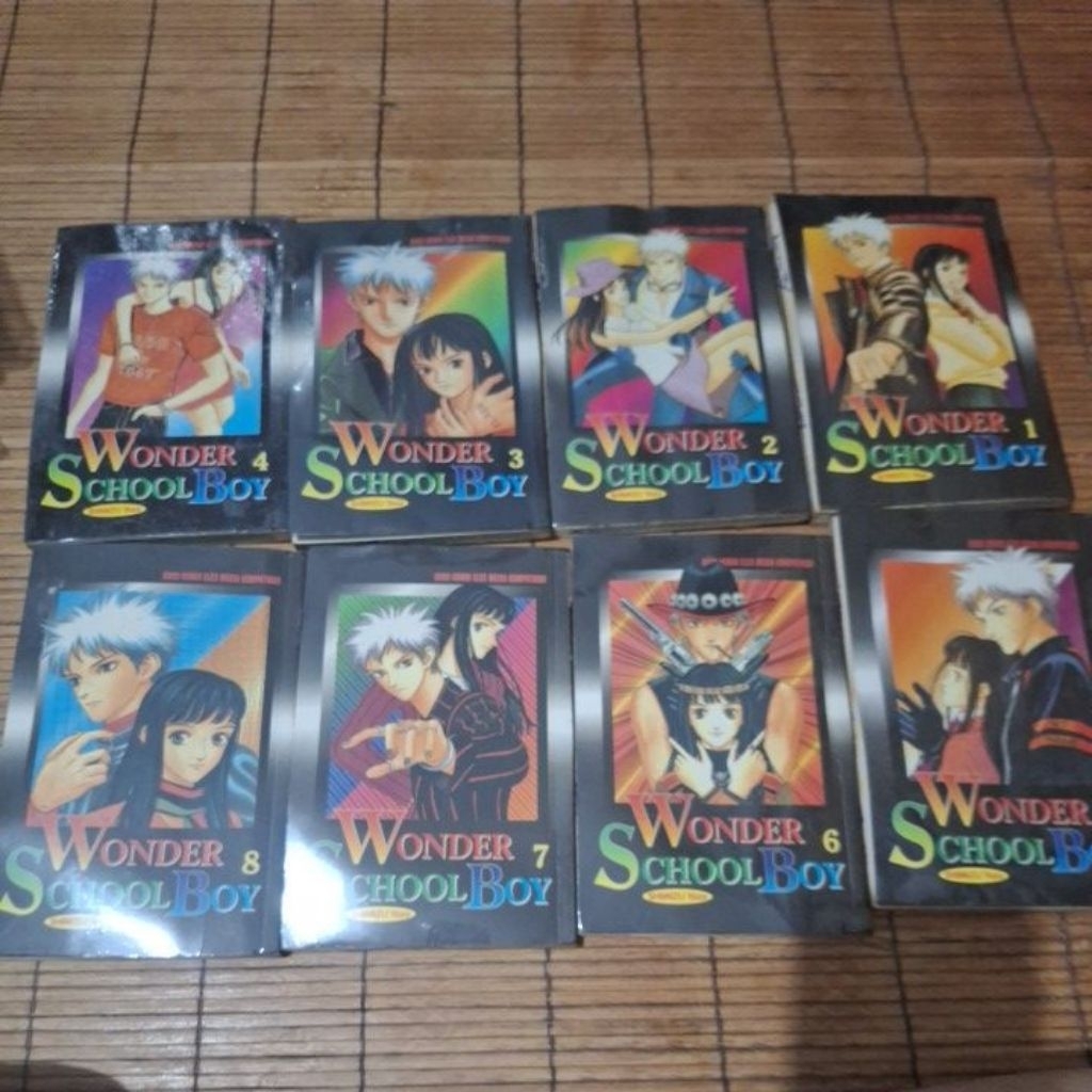 Wonder School Boy Comic by Shimizu Yozo vol 1-8 (Matmat) Set