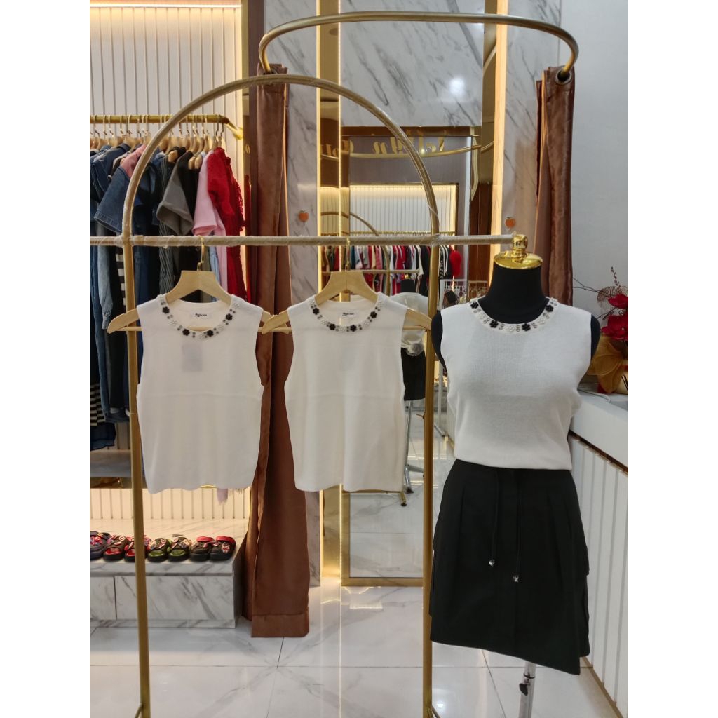 BON BON BON เสื้อมุกคริสตัล นําเข้า BKK