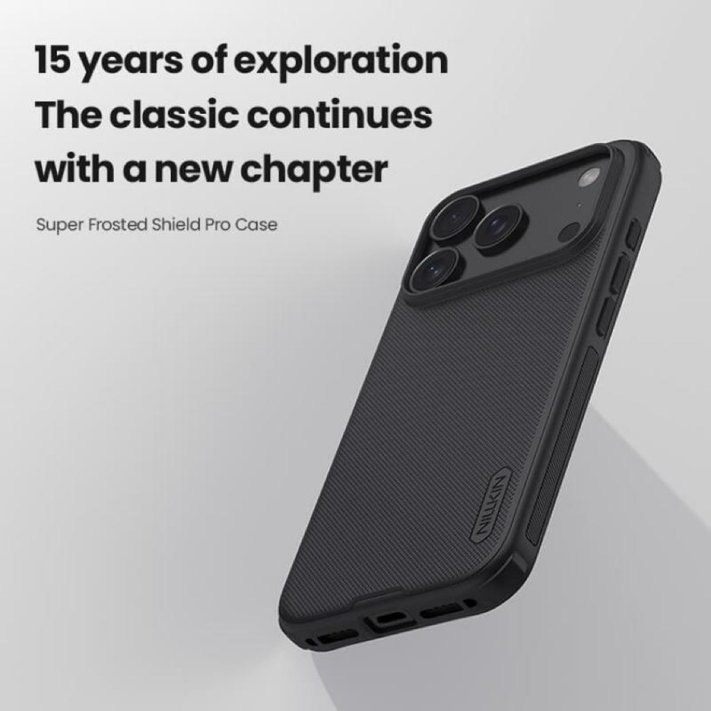 Nillkin Super Frosted Shield Pro เคสแบบด้านสําหรับ Apple iPhone 17 6.3 (2025) / iPhone Air / iPhone 