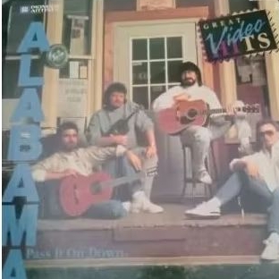 Laserdisc Original Music Alabama - Video Hits