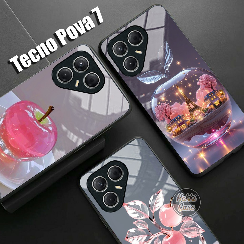 เคส HP Tecno Pova 7 - Tecno Pova 7 Glass Softcase - เคสโทรศัพท์ Tecno Pova 7 - Tecno Pova 7 Silicone