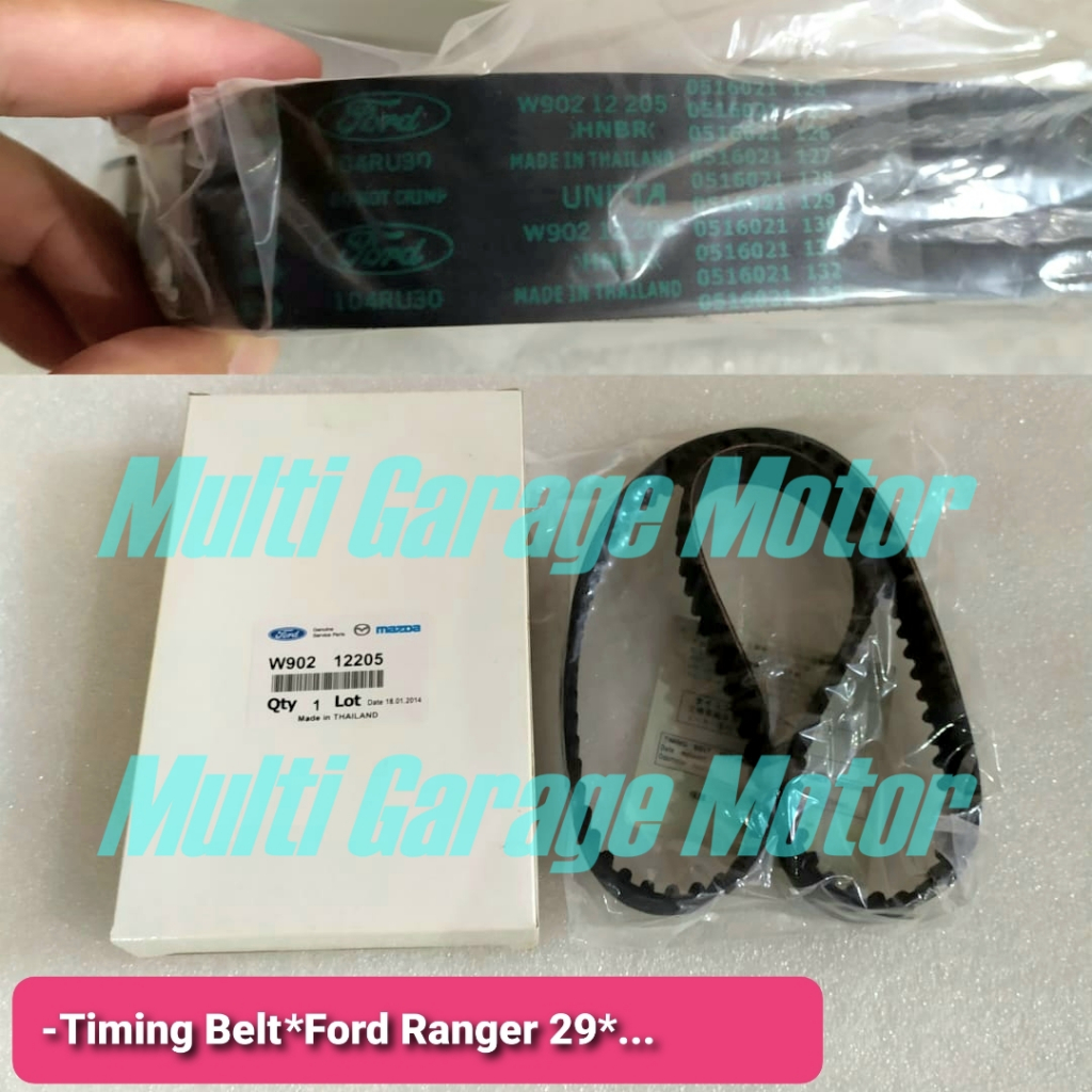 สายพานไทม์มิ่ง FORD RANGER 2.9CC 2900CC ดั้งเดิม W901-12-205