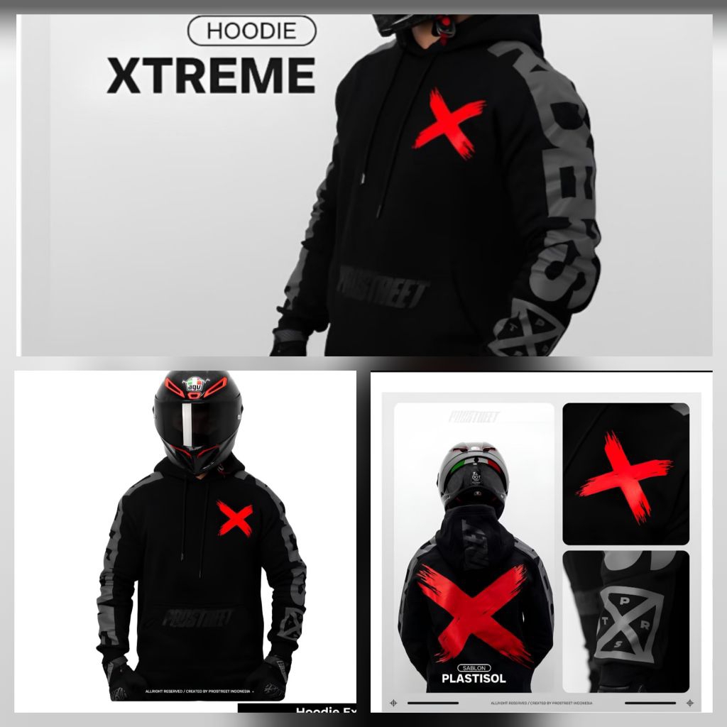 EXTREME Prostreet Hoodie Sunmori Hoodie Distro Mens วัสดุหนาล่าสุด