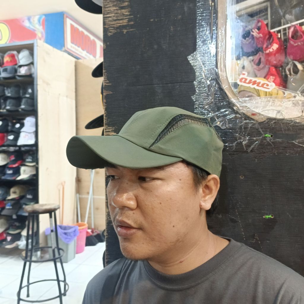 AMPERA รุ่น PARACHUE BASEBALL CAP สําหรับผู้ชายและผู้หญิง | JOGGING HAT CYCLING HAT PARACHUE NET GYM