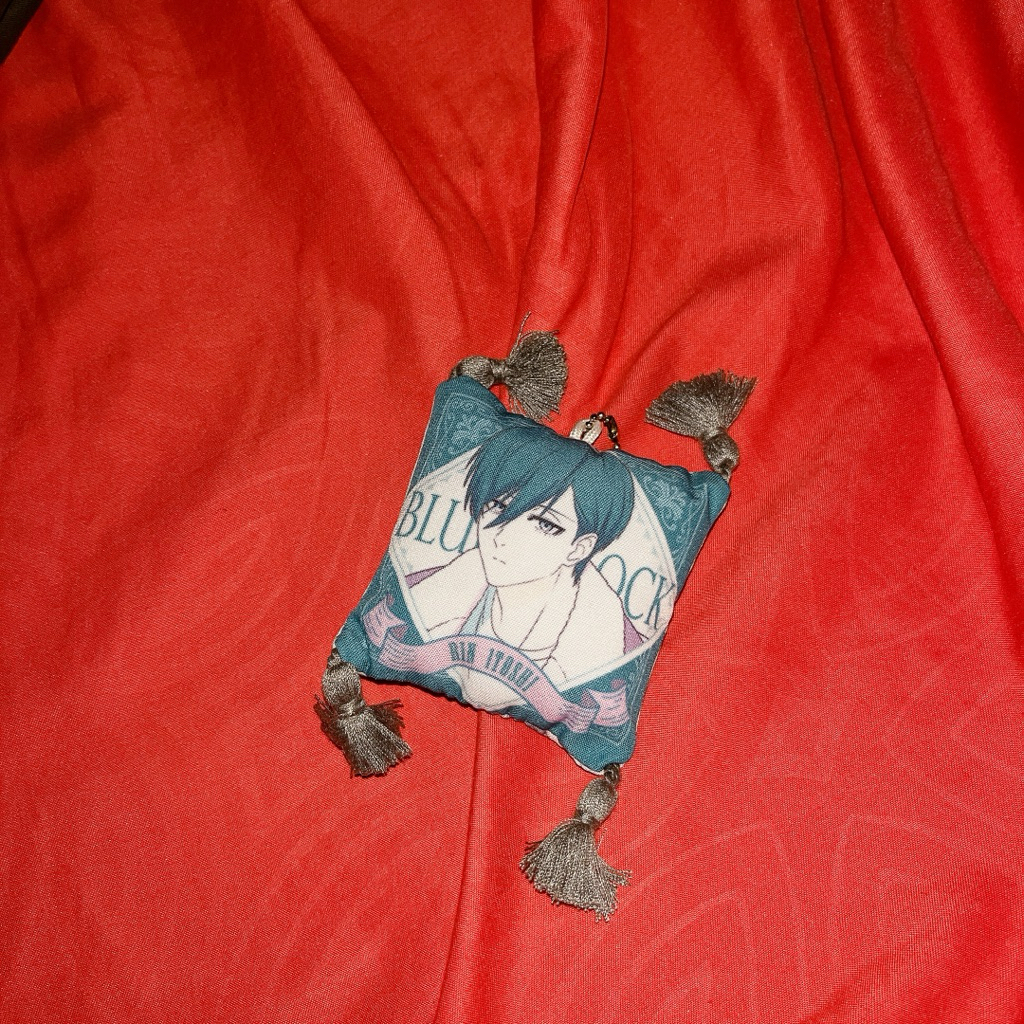 MERCH KEYRING ITOSHI RIN BLUELOCK BLLK BL BLUE LOCK