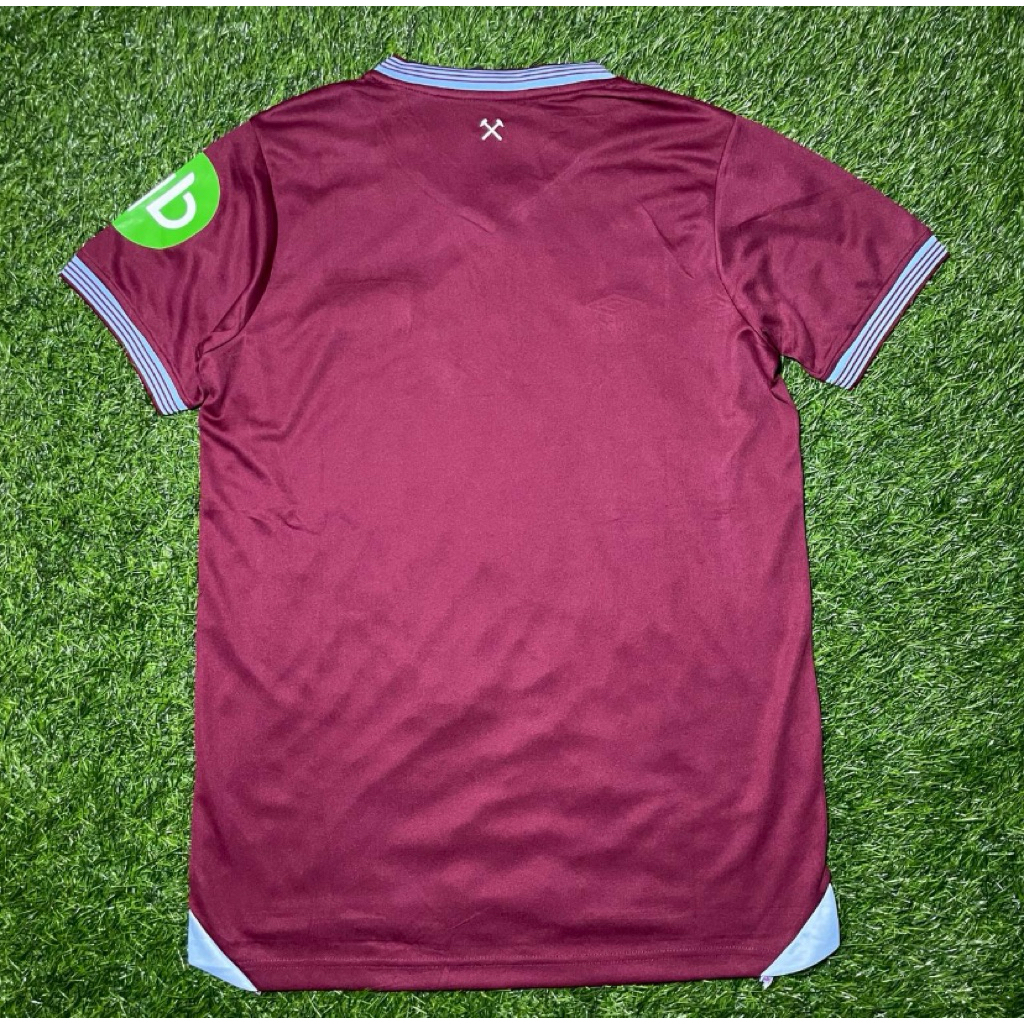 WST HM HOME FOOTBALL JERSEY NEW JERSEY ใหม่ล่าสุด 25/26 พัดลมรุ่น