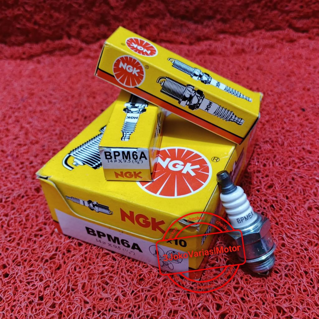 หัวเทียน NGK bpm6a/ หัวเทียน NGK bpm6a สําหรับเครื่องตัดหญ้าและน้ํายาหนาไม้