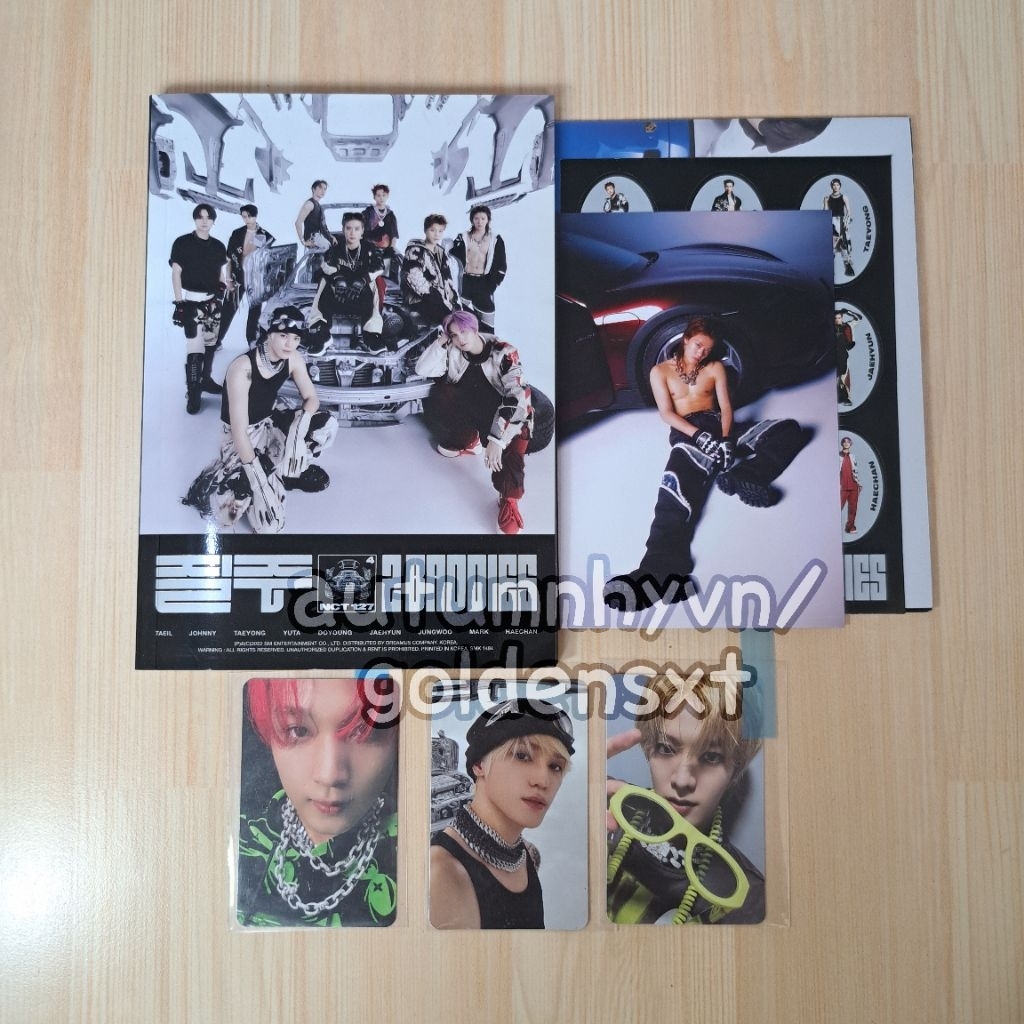 NCT 127 - 2 อัลบั้ม Baddies ครบชุด photocard taeyong haechan yuta Faster เวอร์ชั่น
