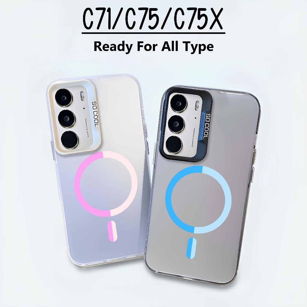 Softcase So Cool สําหรับ Realme C71 C75 C75X - เคสโฮโลแกรม Realme C71 C75 C75X - เคส So Cool Realme 