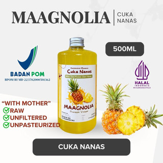 Maagnolia Cuka Nanas With Mother Pineapple Vinegar 250 ml / 500 ml