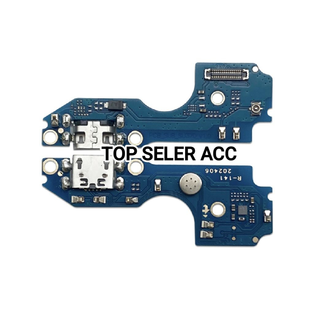 ขั้วต่อเครื่องชาร์จแบบยืดหยุ่น/แท่นชาร์จ Wite IC สําหรับ Itel A60 A662L / A60s A662LM