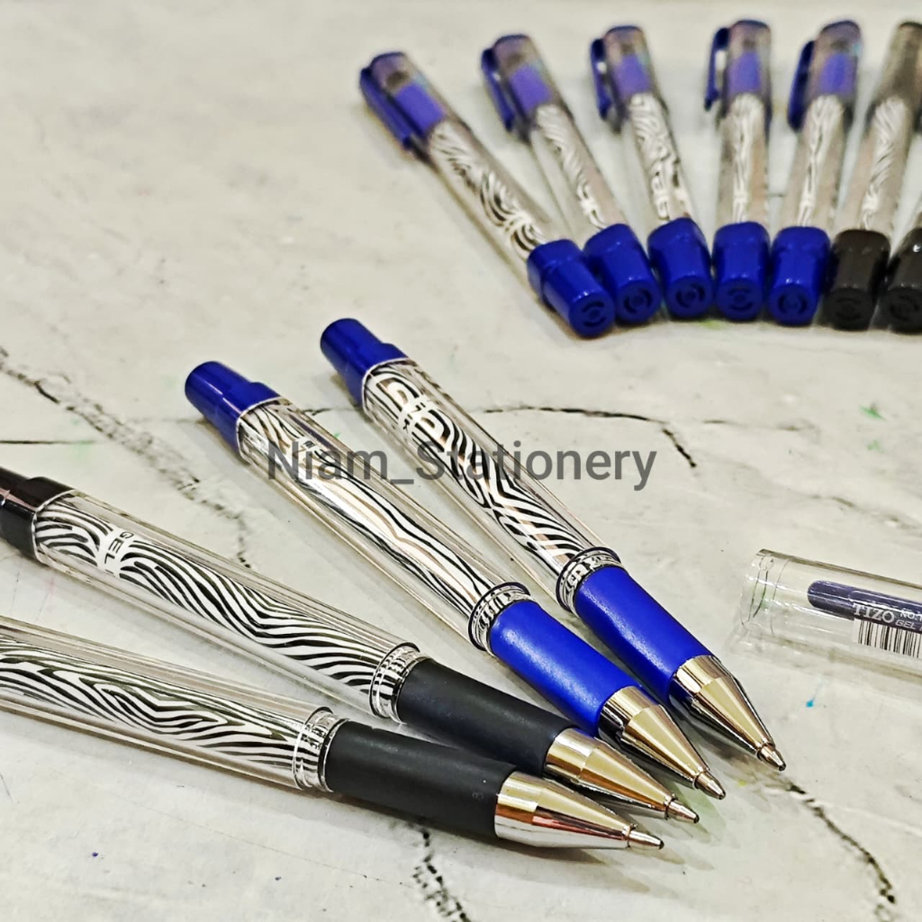 Azka ECER (1 ชิ้น) Tizo TG340 1.0 มม. ปากกาเจล Tizo TG340 1.0 มม.