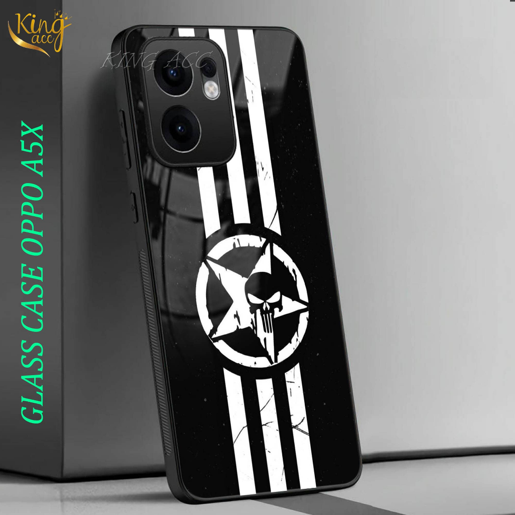 Softcase Glass Glitter สําหรับ OPPO A5X - ปลอก Hp OPPO A5X - เคสป้องกัน Hp OPPO A5X -K87