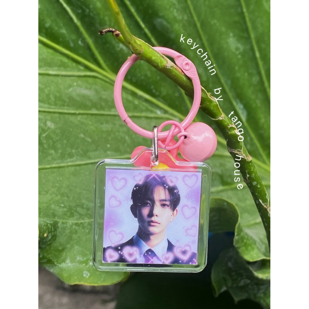 GANTUNGAN Enhypen พวงกุญแจดอกไม้ kpop พวงกุญแจ