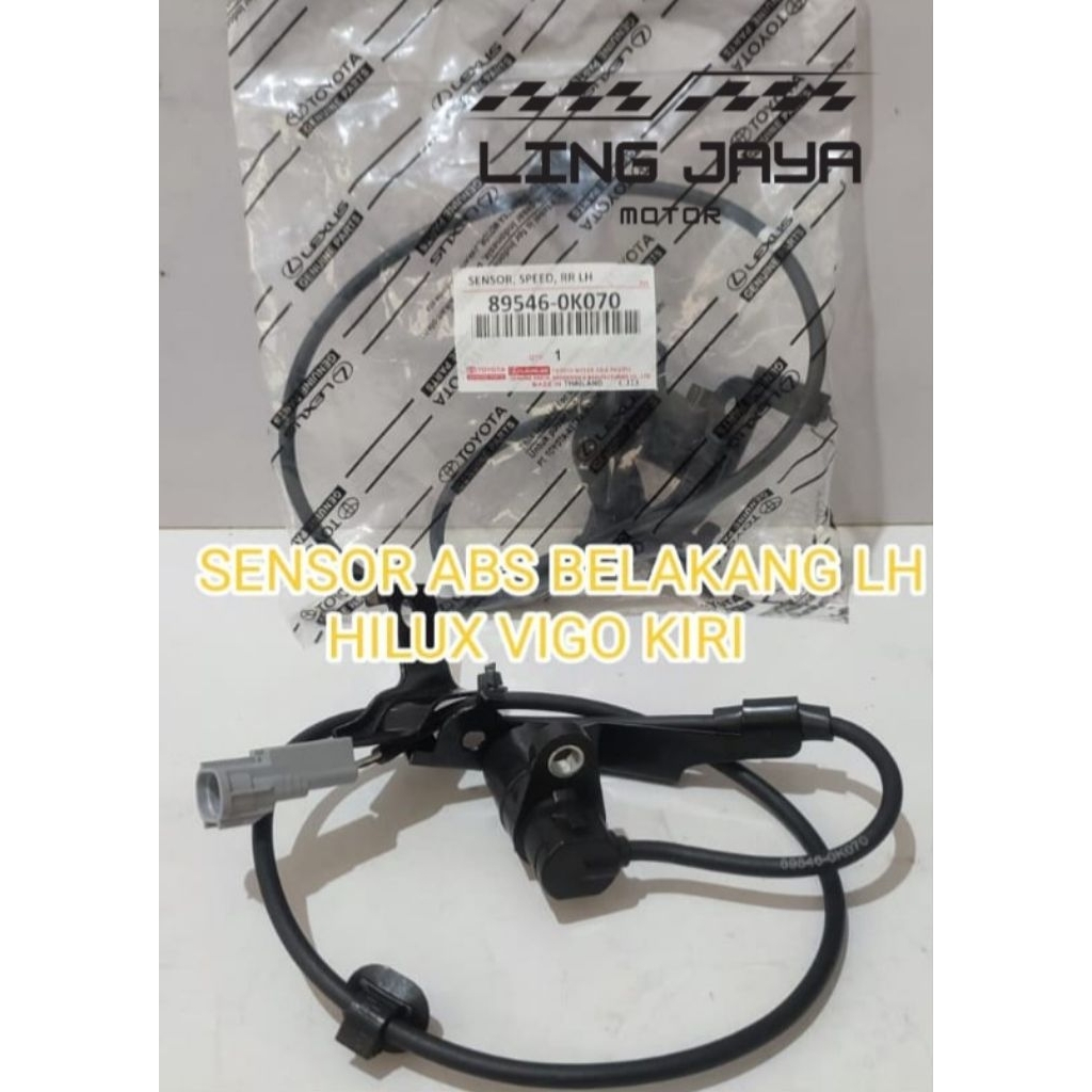 TOYOTA ABS ด้านหลังซ้ายเซ็นเซอร์ ABS ด้านหลัง LH SENSOR TOYOTA HILUX VIGO 89546-0K070