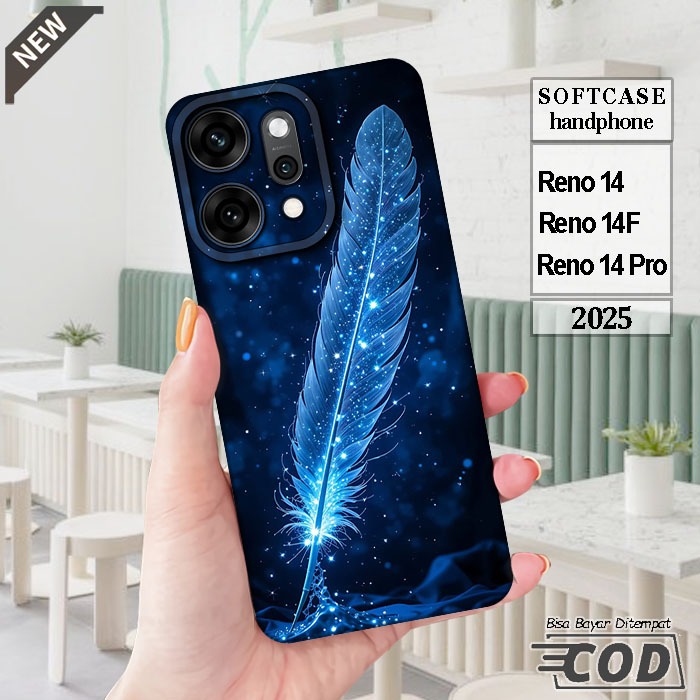 เคส OPPO RENO 14 _OPPO RENO 14F _OPPO RENO 14 PRO _เคสซิลิโคนสีดําใสยืดหยุ่นสุดเท่