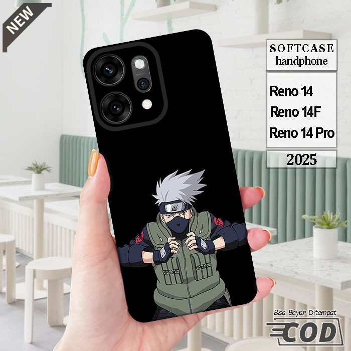 เคส OPPO RENO 14 _OPPO RENO 14F _OPPO RENO 14 PRO _เคสซิลิโคนสีดําใสยืดหยุ่นสุดเท่