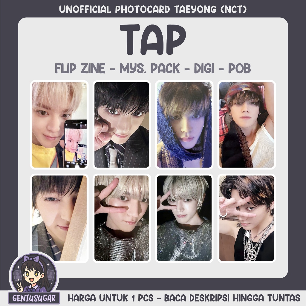 [NCT TAEYONG] TAP UNOFFICIAL PHOTOCARD