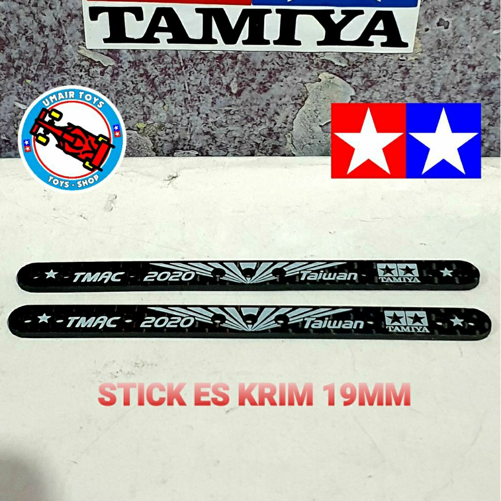 Rep Tamiya 15495 / Tamiya HG Carbon Stick 19mm TMAC hg Carbon Stick ไอศกรีม