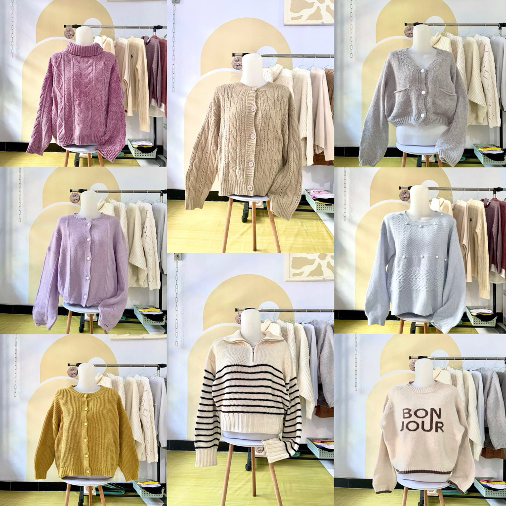 CARDIGAN SWETER + ADMIN