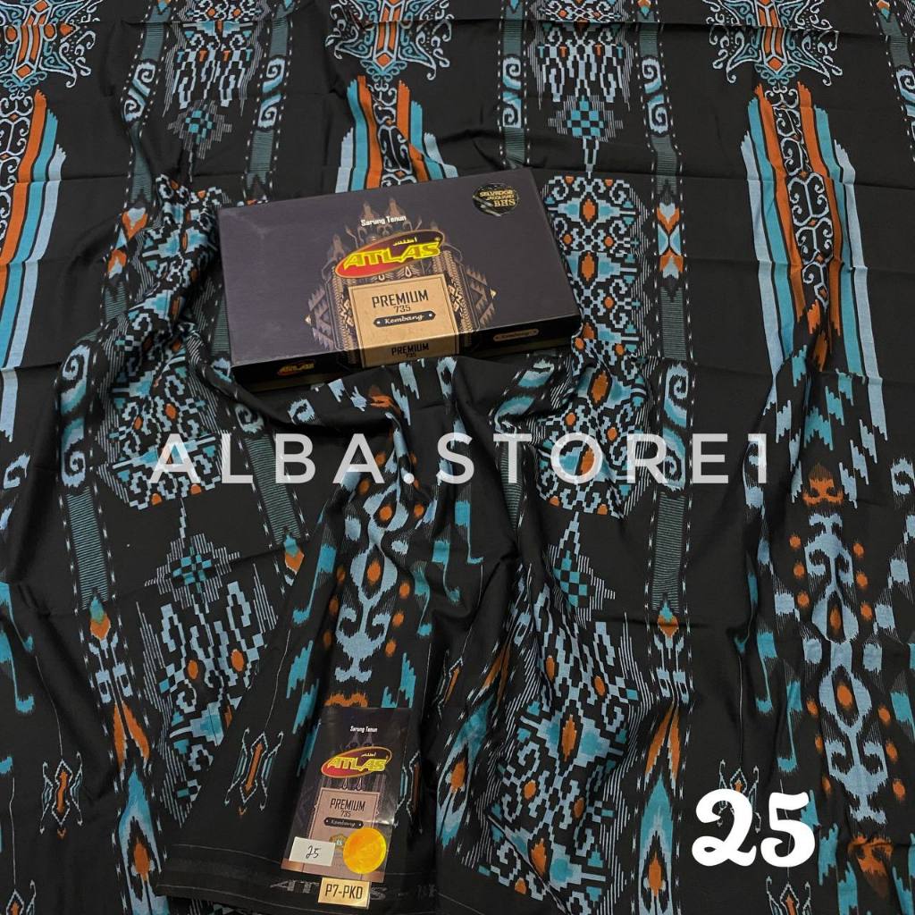 Atlas Premium Sarong 735 745 Original 100%//Sta Atlas Premium Doby Flower Sarong