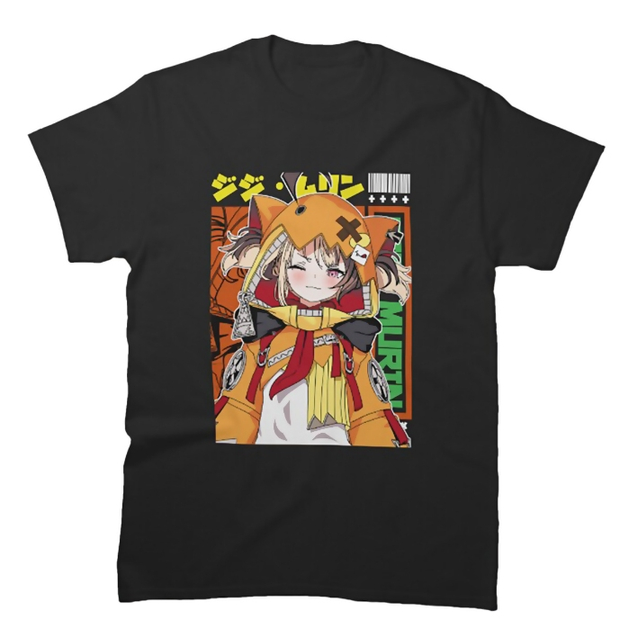 เสื้อยืด Gigi Murin Hololive Cotton Combad เสื้อแขนสั้น