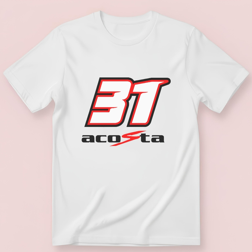 Pedro Acosta KTM Racing เสื้อยืดหวีผ้าฝ้าย Unisex Distro Clothing