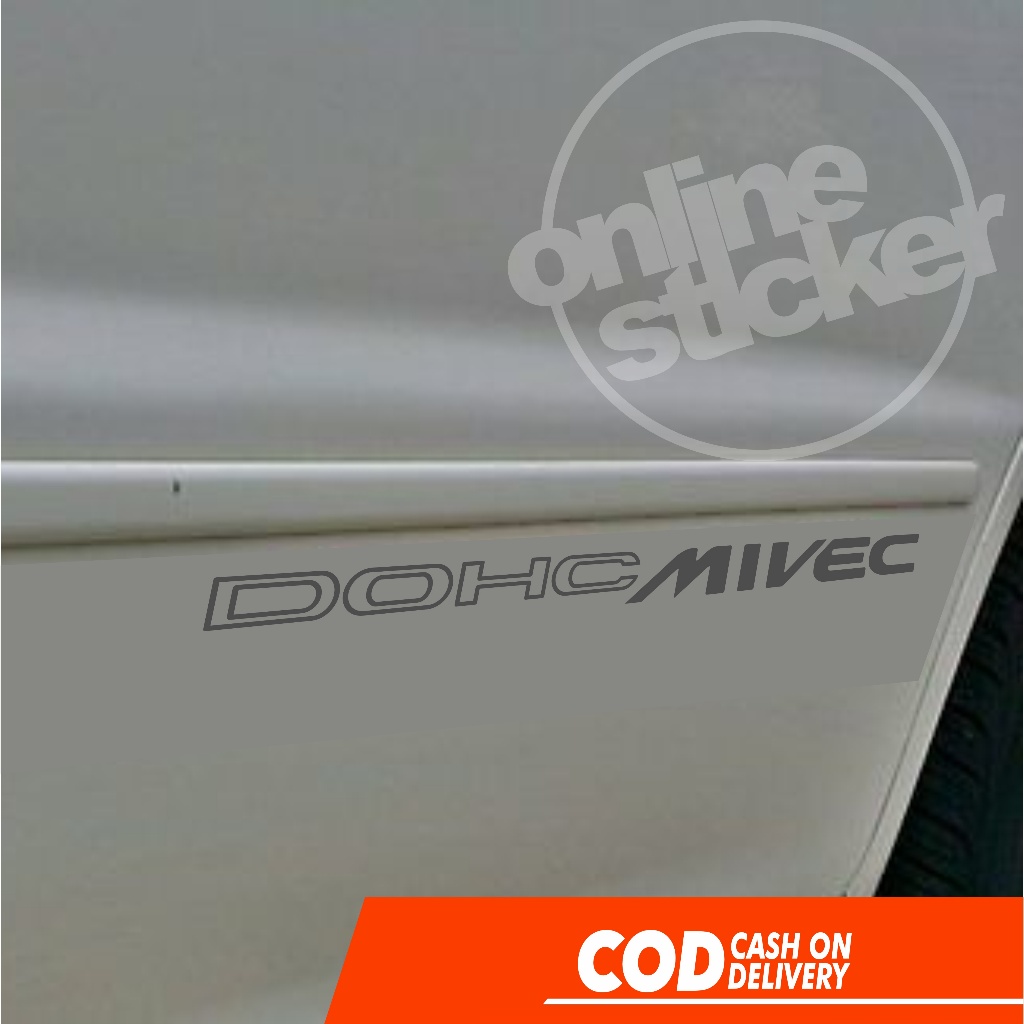สติ๊กเกอร์ DOHC Mivec | ตัดไฟขึ้น