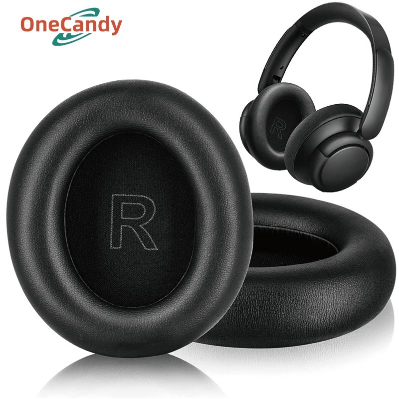 แผ่นโฟมโฟม Earpad โฟมแผ่นรองหูฟัง Anker Soundcore Life Q20i Q20 Earcup Earpad แผ่นรองหูฟัง Anker Sou