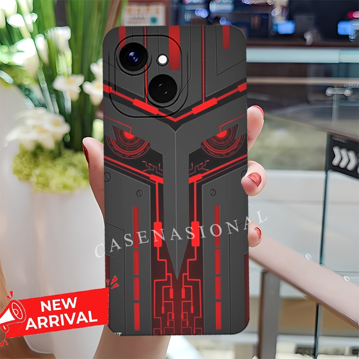 Softcase สําหรับ Tecno Spark 40C - Tecno Spark 40 ล่าสุด, motif rob0t motif, เคสสําหรับโทรศัพท์มือถื