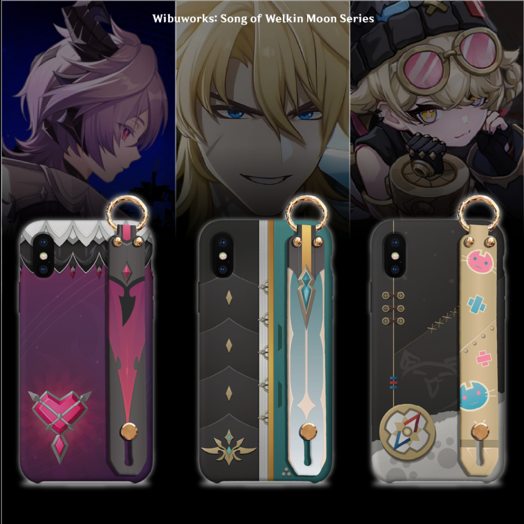 GENSHIN NOD KRAI WELKIN MOON SERIES CASE - เคสโทรศัพท์ CUSTOME - เคสพรีเมี่ยม - เคสอนิเมะ CUSTOME