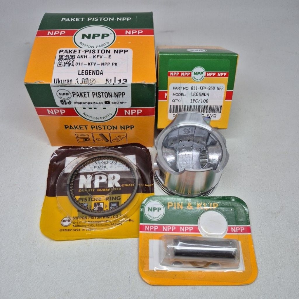 PISTON KIT LEGEND O/S 1.00 (011-KFV) NPP ดั้งเดิม