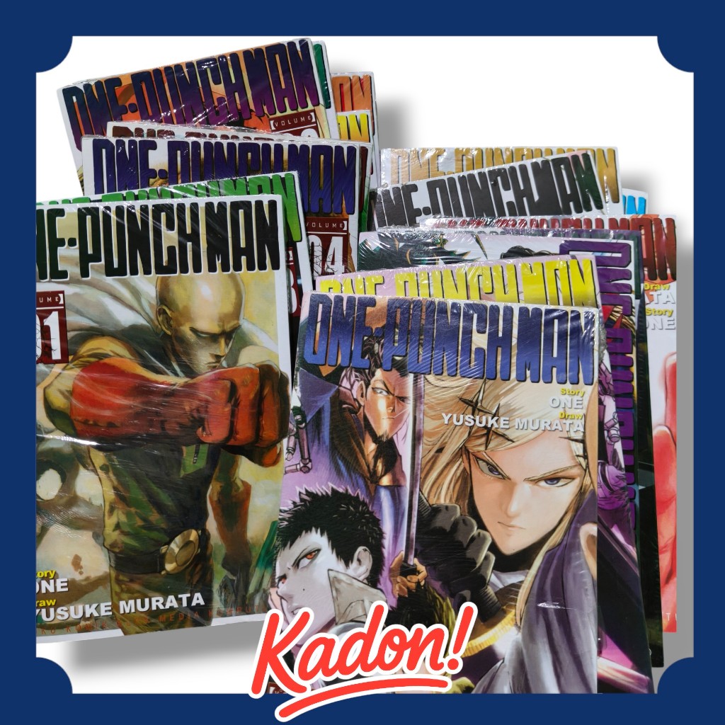 One Punch Man Comic 1-31 ซีลเดิมในอินโดนีเซีย