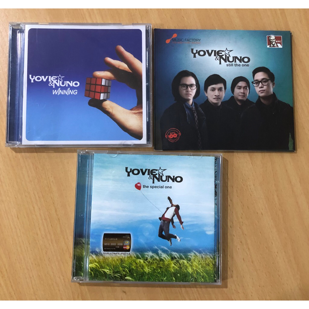 ซีดีอัลบั้ม Yovie&Nuno