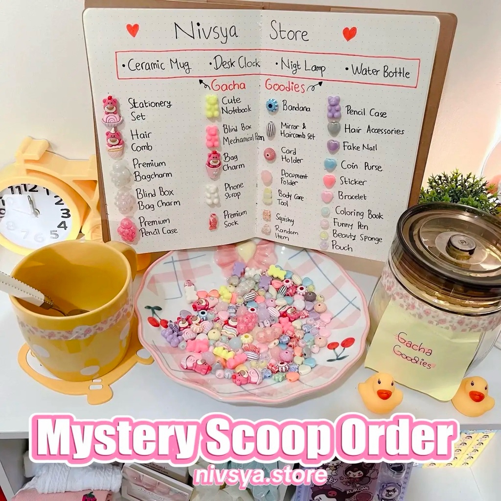Scoop Order Mystery Surprise Premium Accessories & Cute Stationery Edition