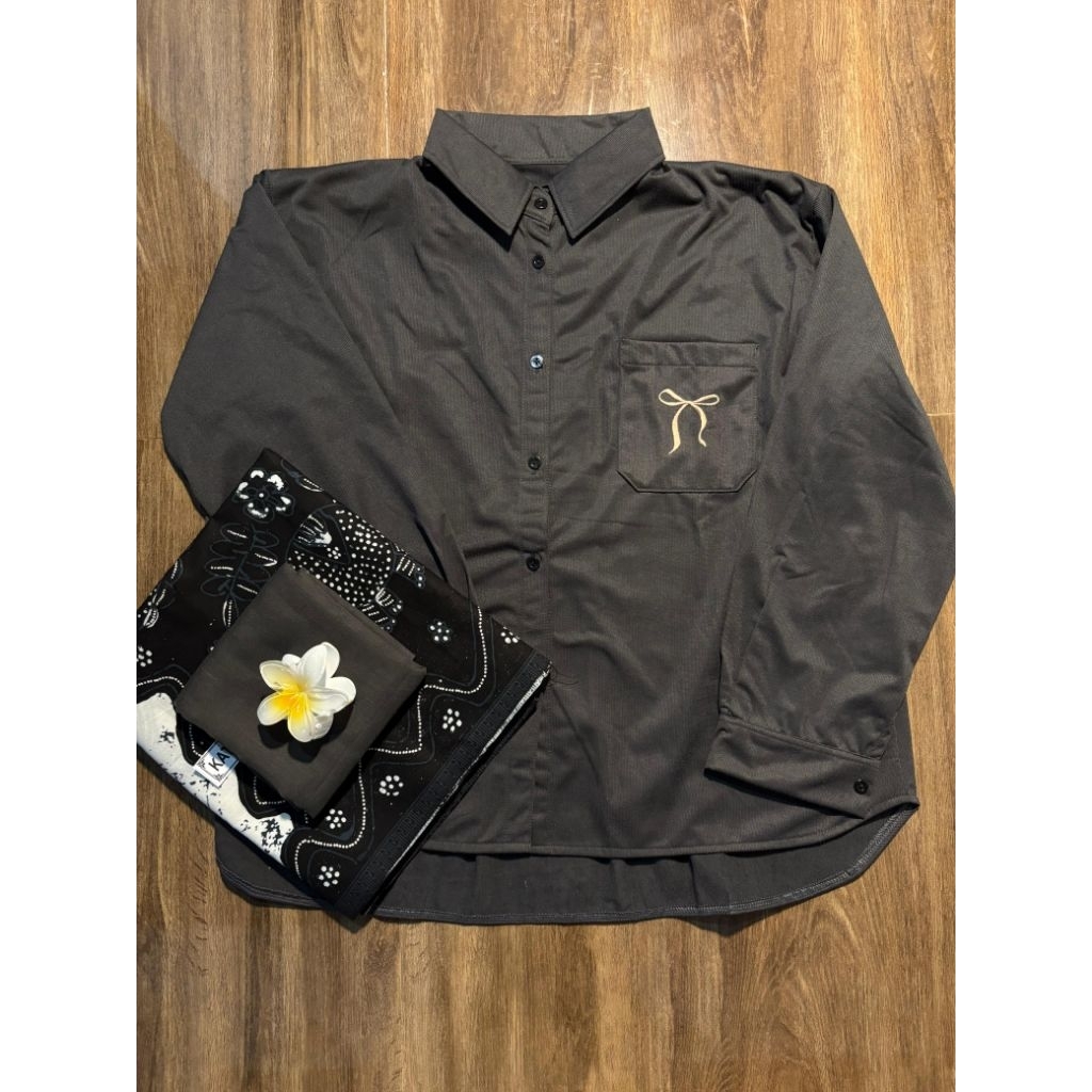 KEMEJA Corduroy Coquette Shirt