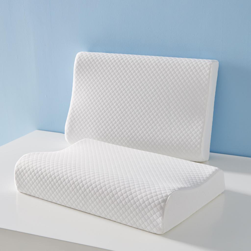 Dream Life Sleep Health Pillow หมอนเมมโมรี่โฟม Contour Neck Orthopedic Pillow 50x30cm
