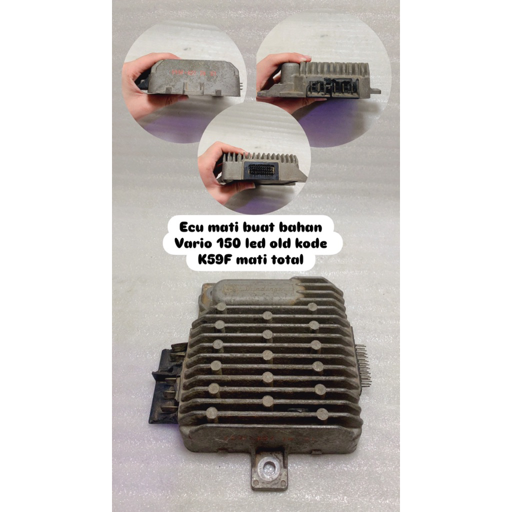 Ecu ตายสําหรับ Vario 150 led วัสดุเก่ารหัส K59F A01 ใน 01 รวมตาย