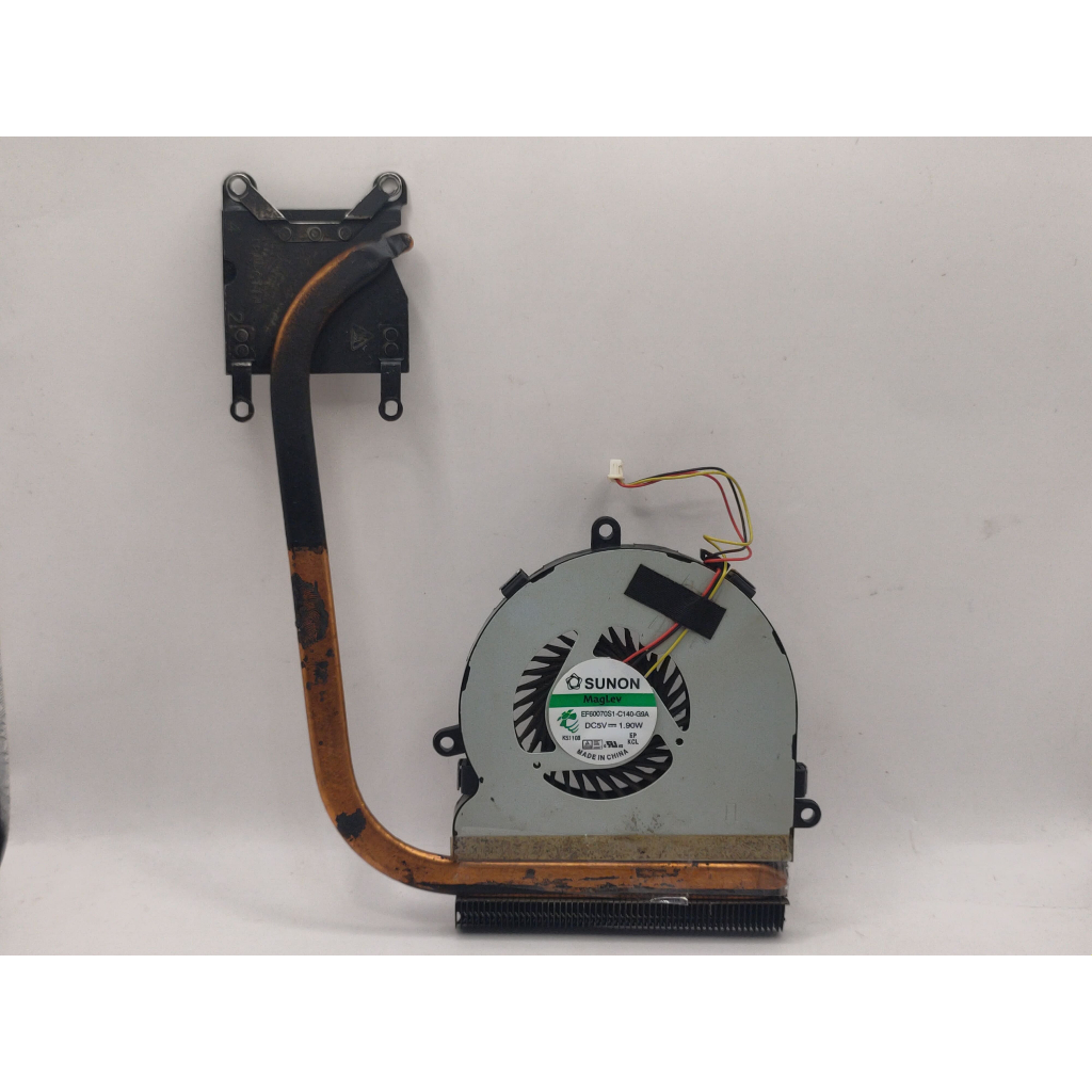 ET32 HSF-HP-3 HEATSINK FAN PROCESSOR LAPTOP HP 14-G AT14C0040R0 DC28000E3S0