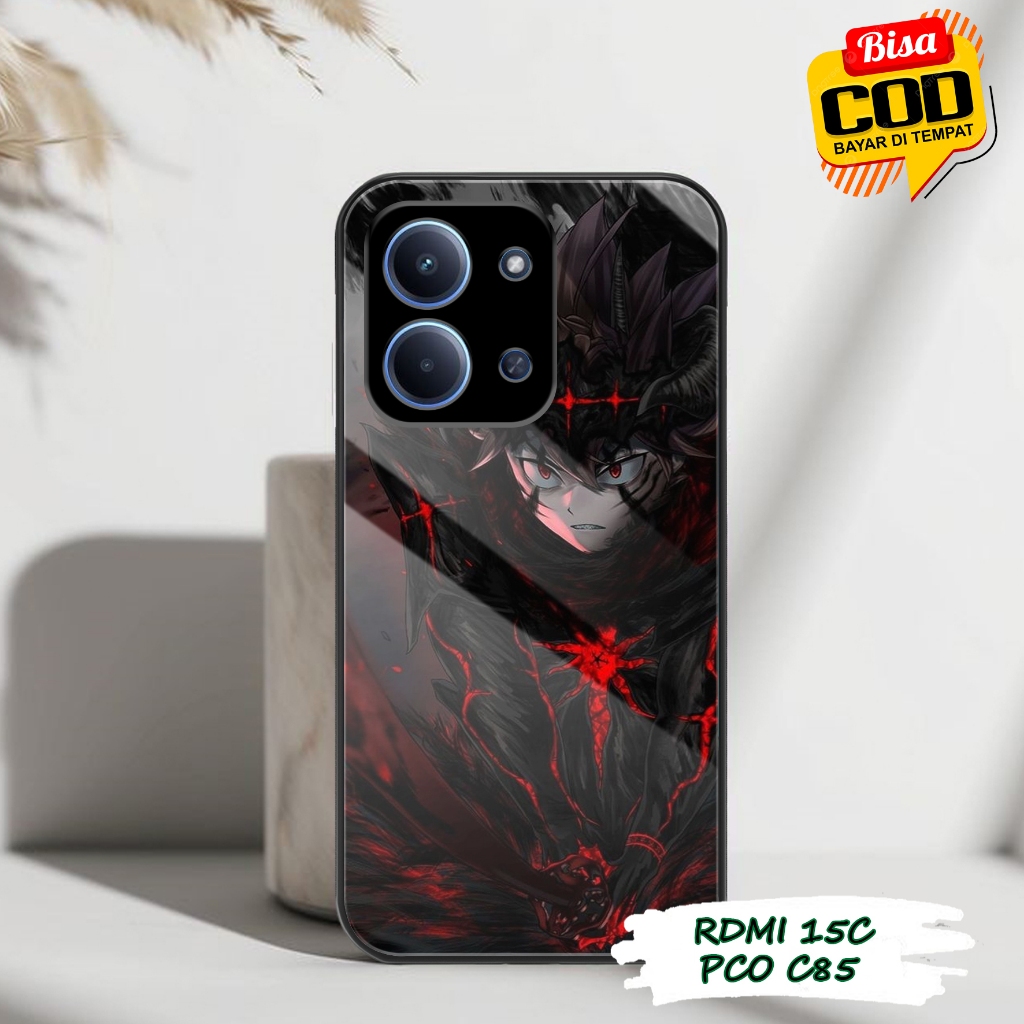 เคส HP REDMI 15C / POCO C85 - STORE CASE (BLACK CLOVER) - 2D Premium Glossy Softcase - เคสโทรศัพท์ -