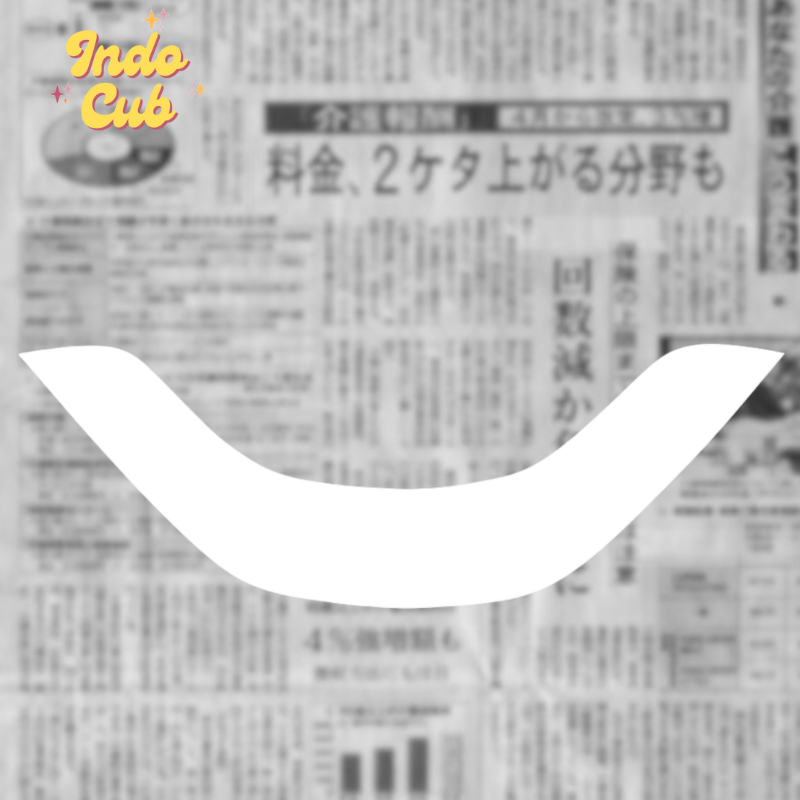 Honda Grand Japan Style / Supercub 100 HA06 สติ๊กเกอร์บังโคลนหน้า