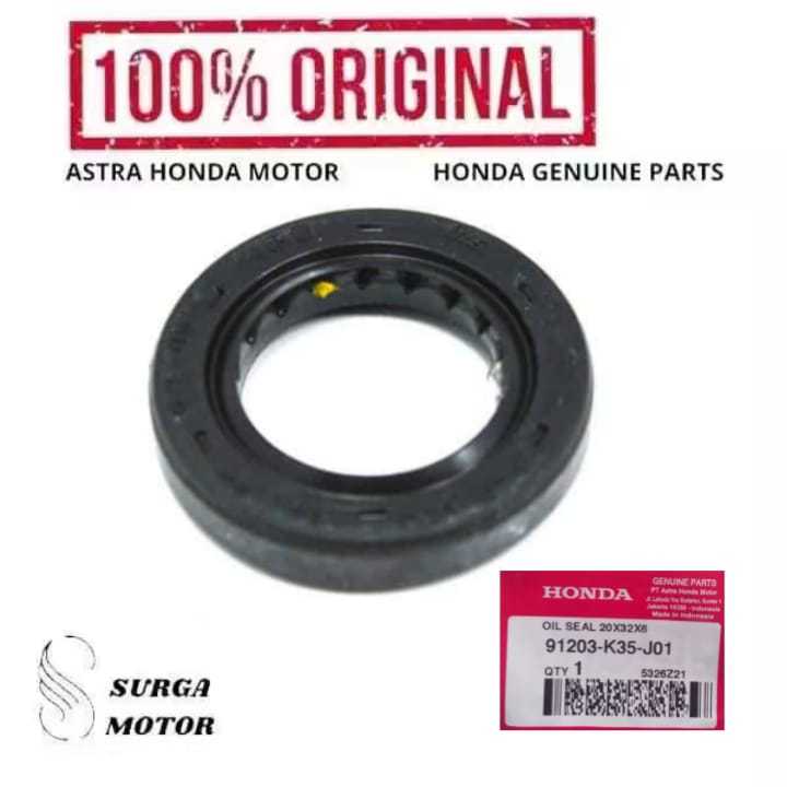 MESIN เครื่องยนต์ซีล As Puly 20 X 32 X 6 มอเตอร์ Honda BeAT eSP K81 Vario 150 eSP 125 K60R Scoopy eS