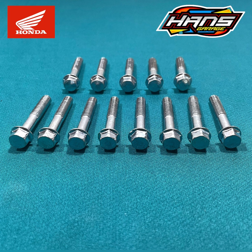 CVT Block Bolts Genio K0J / BeAT Deluxe K1A / BeAT Street K1A / Scoopy Prestige K2F (1ชุด)