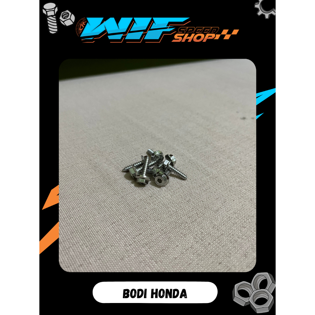 น๊อตสแตนเลส HENG สําหรับเรือน HONDA