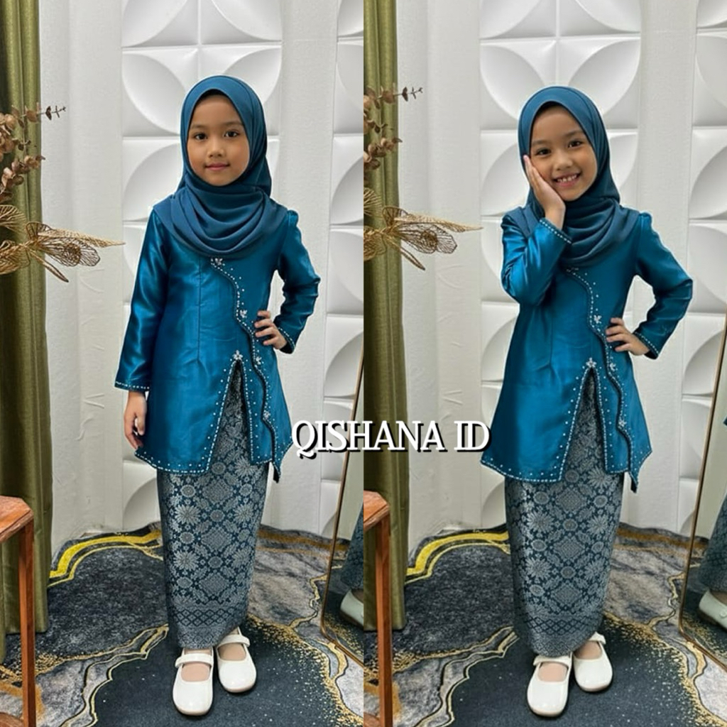 Aliyah Set กระโปรงทรงเก็ตเด็กมาเลย์