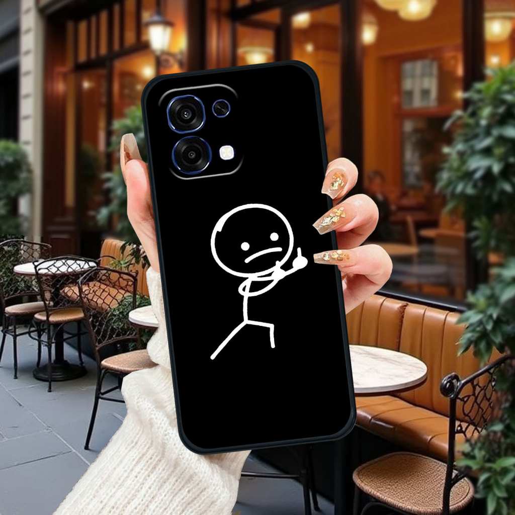 HP [AR65] เคสโทรศัพท์ Oppo A6 Pro ล่าสุด - เคส OPPO A6 PRO A5 PRO A5i A5X A3X GLASS SOFTCASE - เคส O